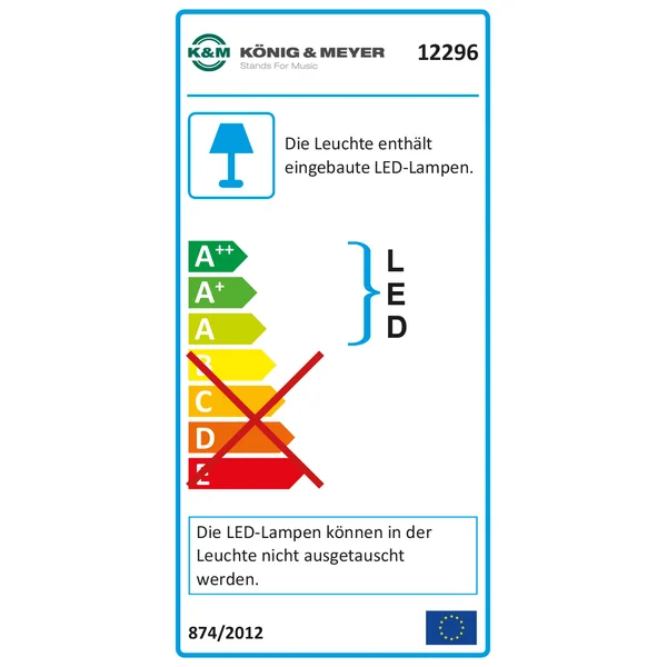 12296 Lampe à LED pour clavier maître