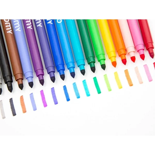 16 feutres ultra-lavables - pour coloriage - OMY