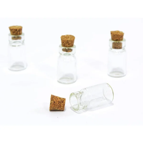 1 fiole en verre 2,3 cm