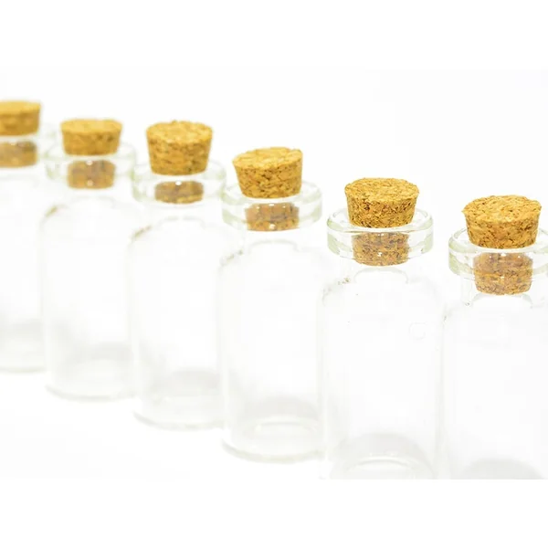 1 fiole en verre 4 cm