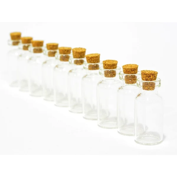 1 fiole en verre 4 cm