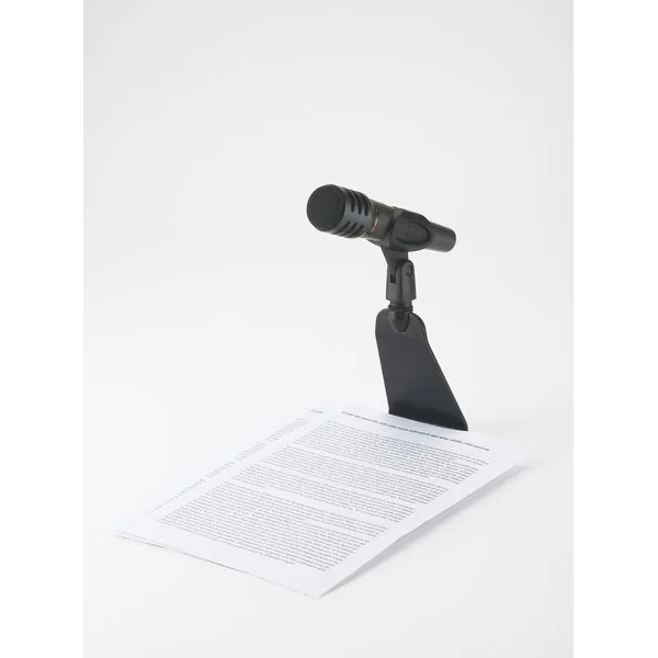 23250 pied microphone de table