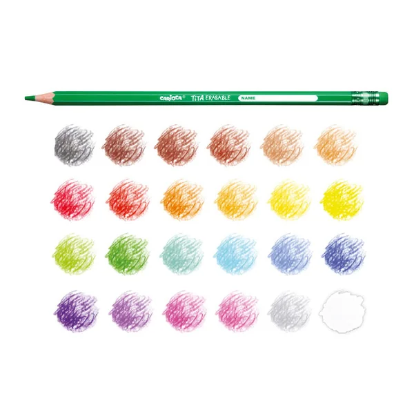 24 crayons de couleur - Carioca Tita