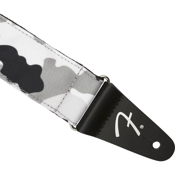 2 Inches Camo Guitar Strap - Winter