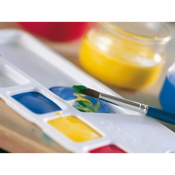 4 pots de gouache primaire primacolor