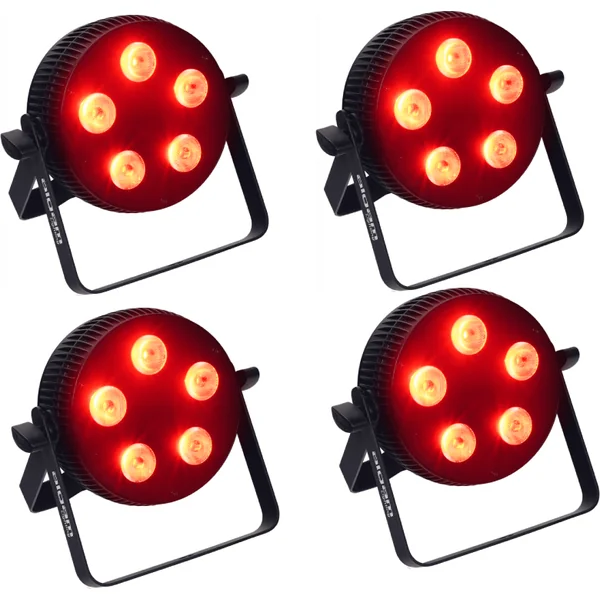 4 x Slimpar-510-Quad