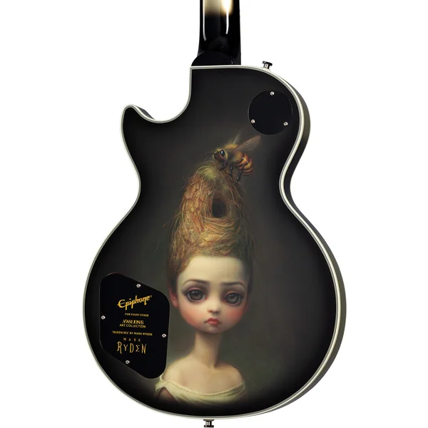 Adam Jones Les Paul Custom Mark Ryden's Queen Bee - antique silverburst
