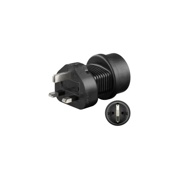 ADAPTATEUR FRANCE CEE 7/4 VERS PRISE UK (100150)