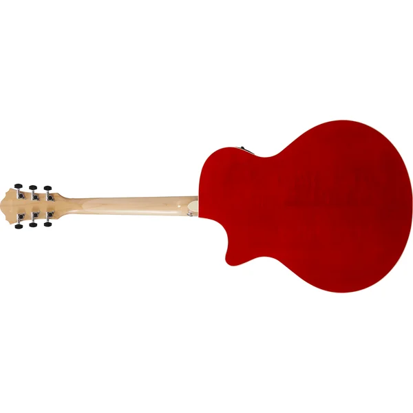 AE170 NTR - natural top, transparent red back