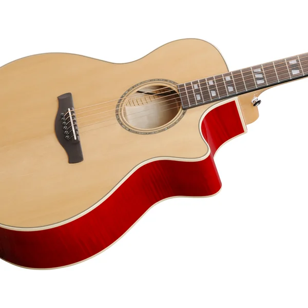AE170 NTR - natural top, transparent red back