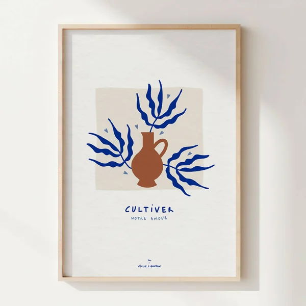 Affiche A4 — Cultiver notre amour