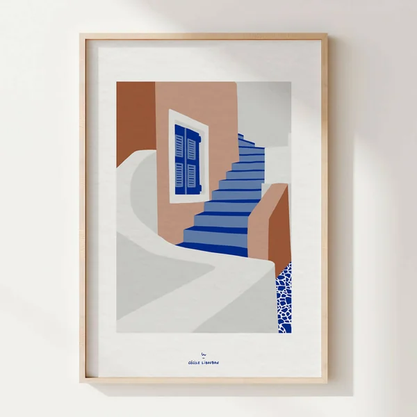 Affiche A4 — Jolie vue