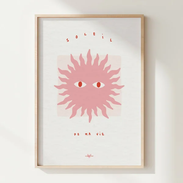 Affiche — Soleil de ma vie