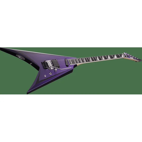 Alexi Laiho Ripped Signature - purple fade w/ pinstripes