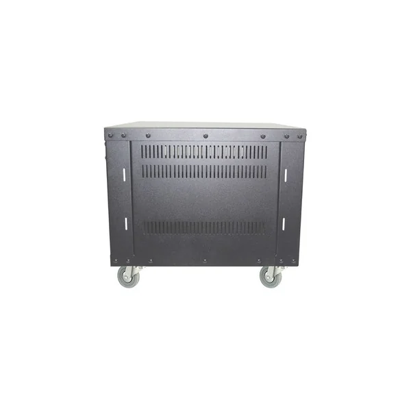 Armoire flight métal 6U sur roulette