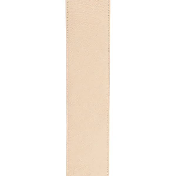 Auto Lock Cuir Guitar Strap Tan Largeur 7,6 cm