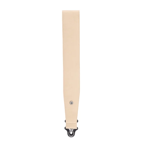 Auto Lock Cuir Guitar Strap Tan Largeur 7,6 cm
