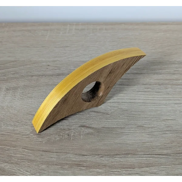 Bague de lecture avec Marqueterie de Paille Jaune