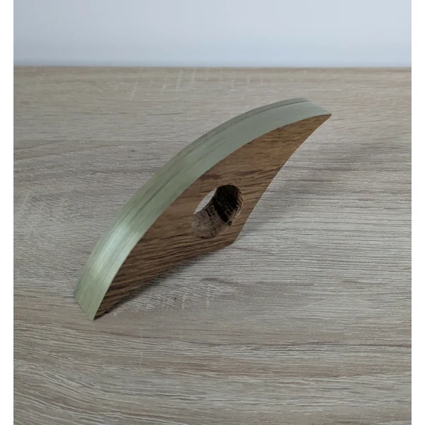 Bague de lecture avec Marqueterie de Paille Kaki Clair