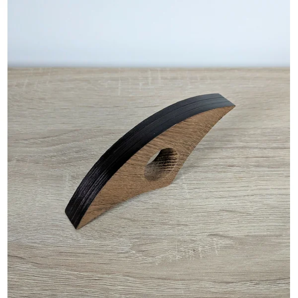 Bague de lecture avec Marqueterie de Paille Noire