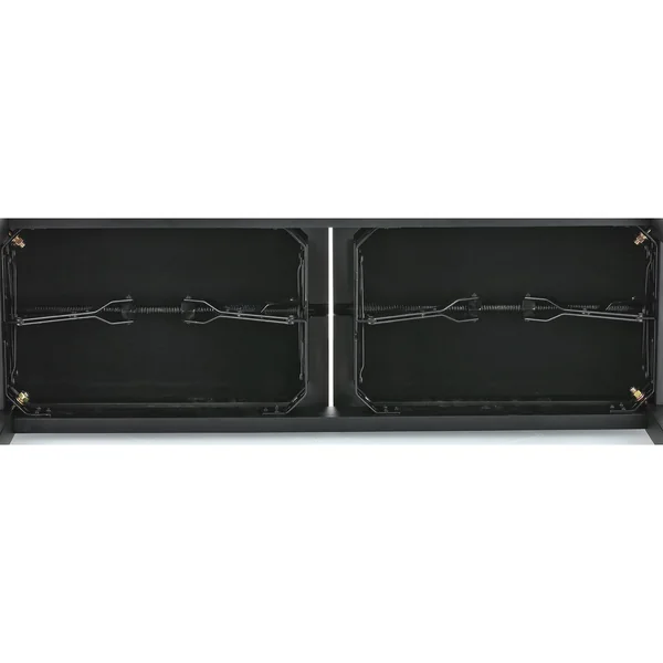 BANQUETTE PIANO DELUXE DOUBLE NOIR MAT