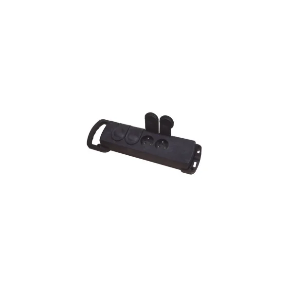 BLOC SECTEUR A CABLER 4 PRISES CAOUTCHOUC 2P+T 230V 16A IP44 LEGRAND