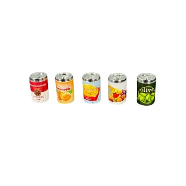 Boites de conserves alimentaire - Lot de 5