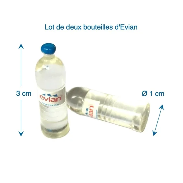 Bouteilles d'Evian
