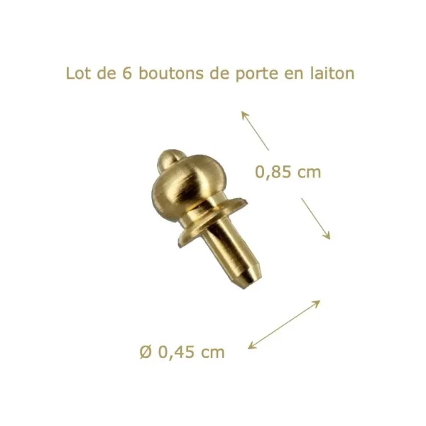 Boutons de porte ( Lot de 6 )
