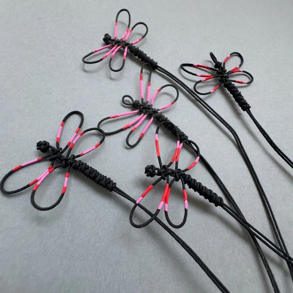 Bracelet Libellule noire