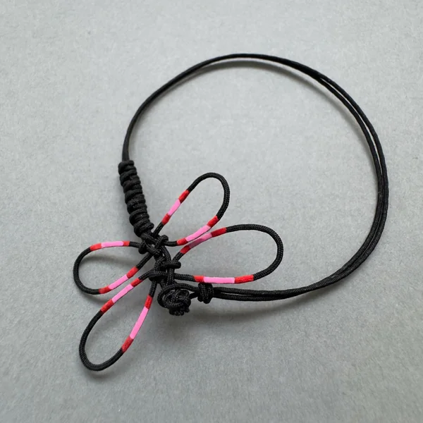 Bracelet Libellule noire