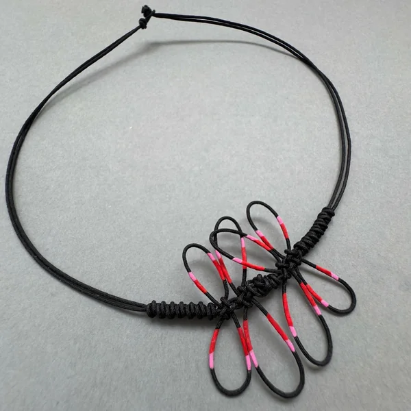 Bracelet Libellule noire