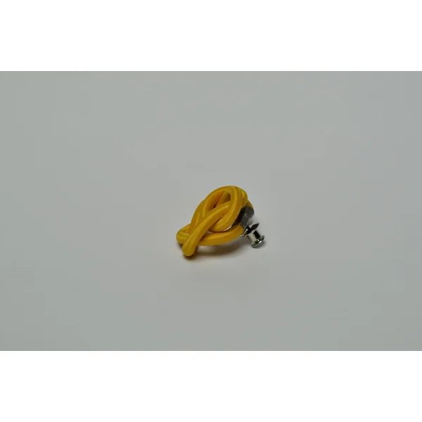 Broche Entrelacs Jaune