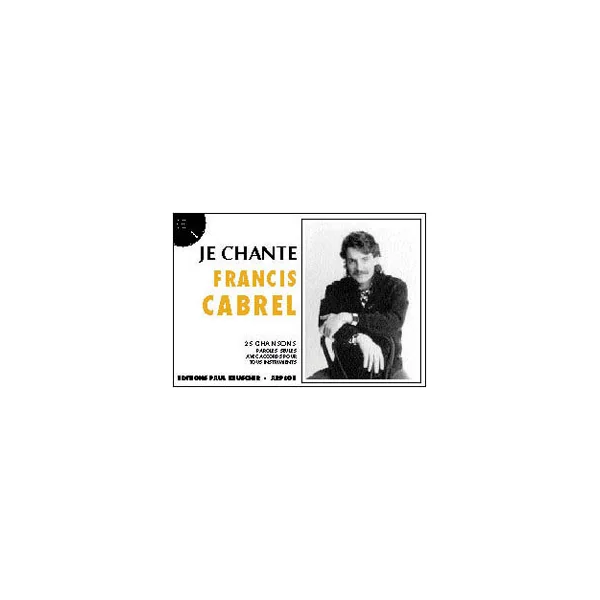 Cabrel Francis JE Chante