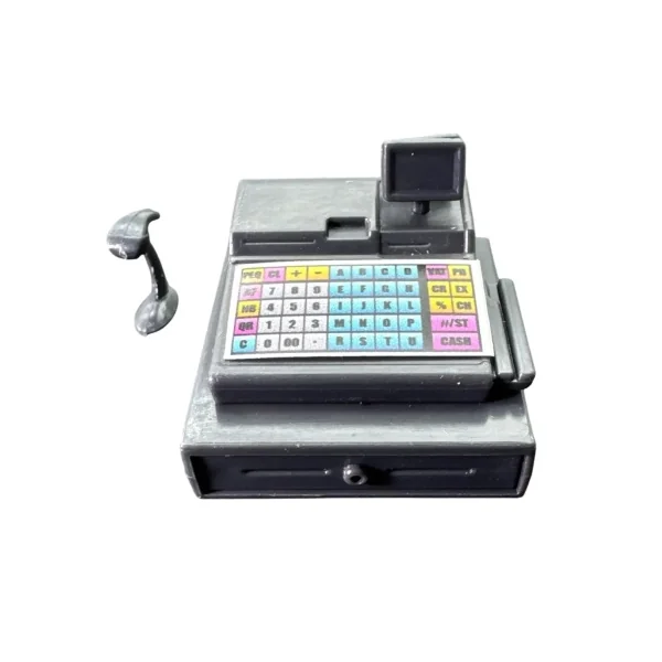 Caisse enregistreuse moderne avec scan