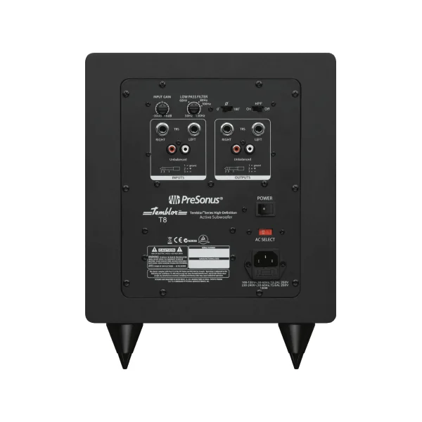 Caisson de basses amplifié Presonus Tremblor T8 200W 8 pouces