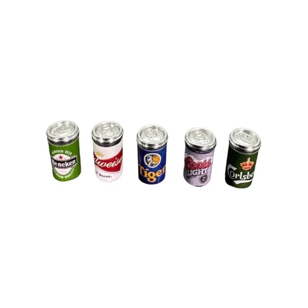 Canettes de bière - Lot de 5