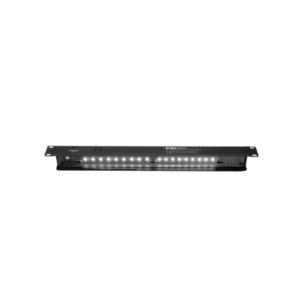 Capteur de lumière de rack 19" 1U à LED blanches Adam Hall