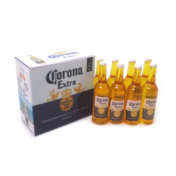Carton de 8 bouteilles de bière " Corona extra "
