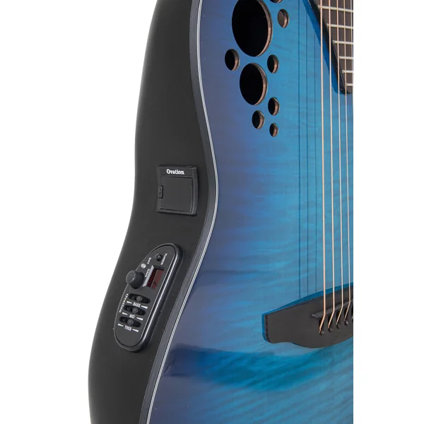 CE44P-BLFL-G Celebrity Elite Plus - blue flamed maple
