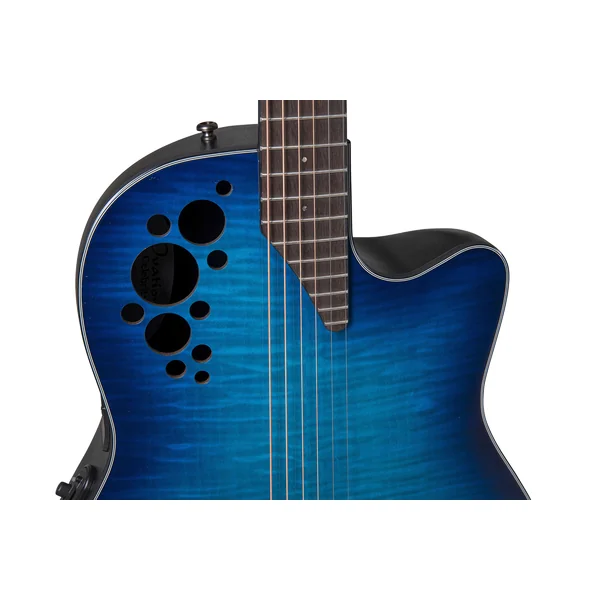 CE44P-BLFL-G Celebrity Elite Plus - blue flamed maple