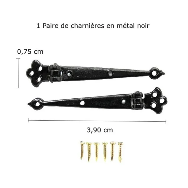 Charnières décoratives