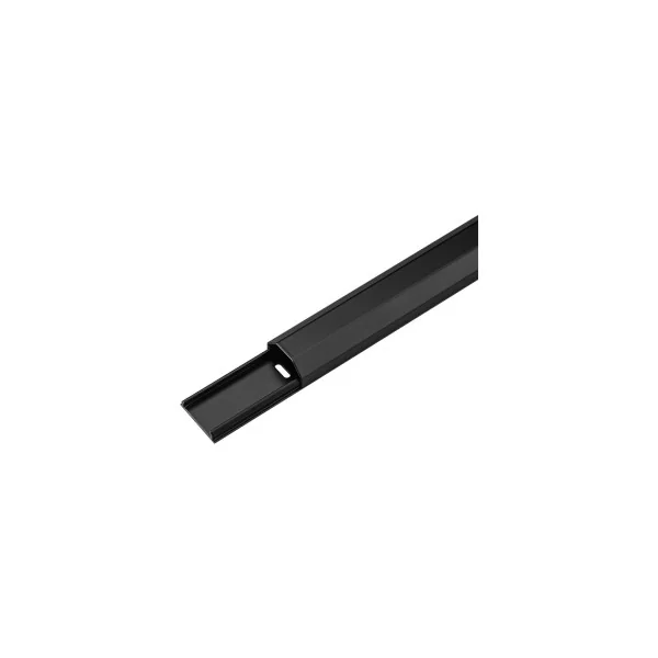 CHEMIN DE CABLE ALUMINIUM NOIR 110 X 3,3 X 1.8 CM