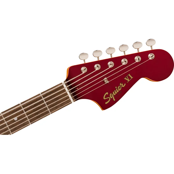 Classic Vibe Bass VI Ltd - candy apple red w/ matching headstock