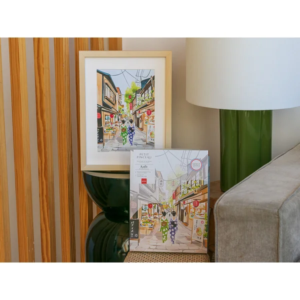 Coffret peinture au numéro - Petit Pinceau Kyoto par La Petite Epicerie