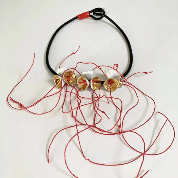 Collier fleur de printemps 8
