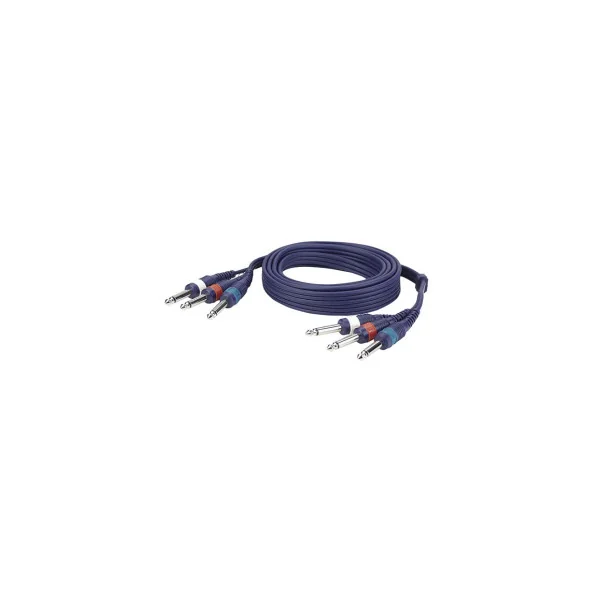 CORDON 3 JACK 6.35 MALE MONO 1.50 M DAP AUDIO