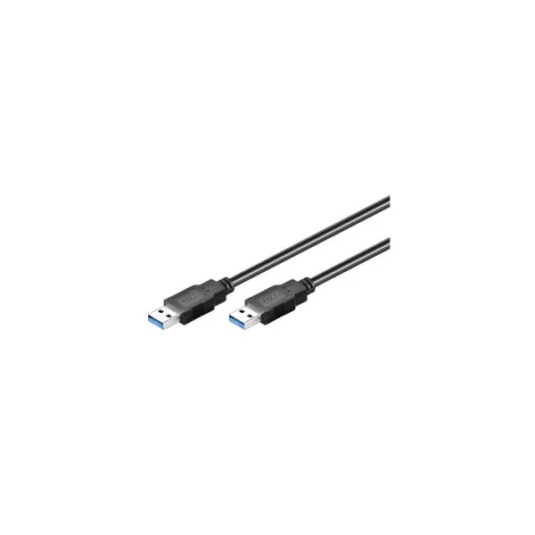 CORDON USB A MALE / USB A MALE 3.0 EN 0.50 METRE