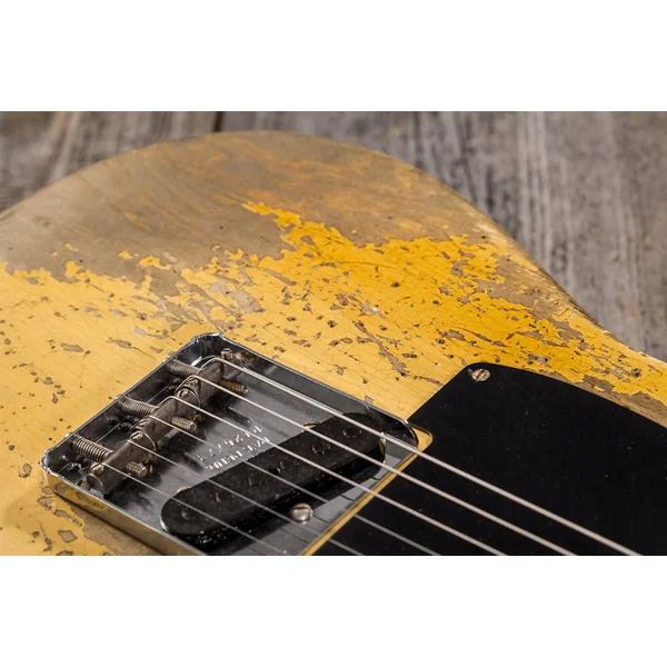Custom Shop 1950 Double Esquire #R126773 - super heavy relic aged nocaster blonde