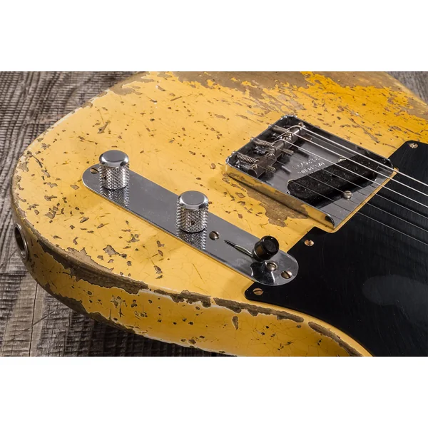 Custom Shop 1950 Double Esquire #R126773 - super heavy relic aged nocaster blonde